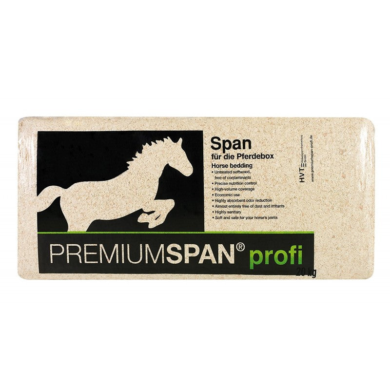 Palette Premium Span 24 x 20 kg Sägespäne