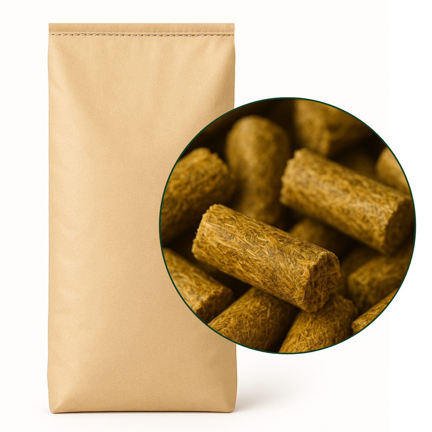 Strohpellets 8mm - diverse Gebindegrößen